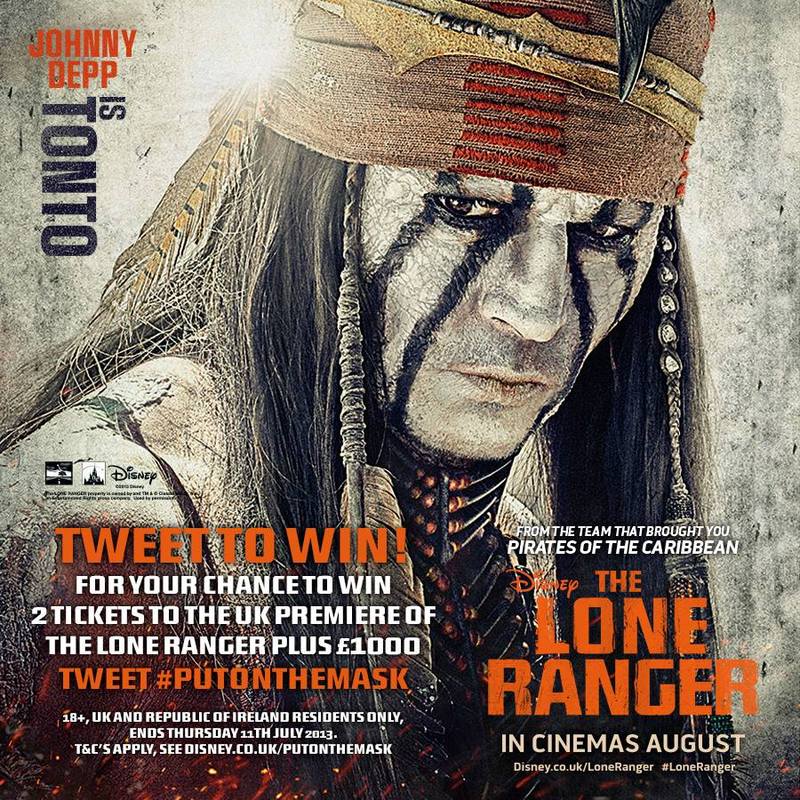 Avant-première The Lone Ranger à Londres Image