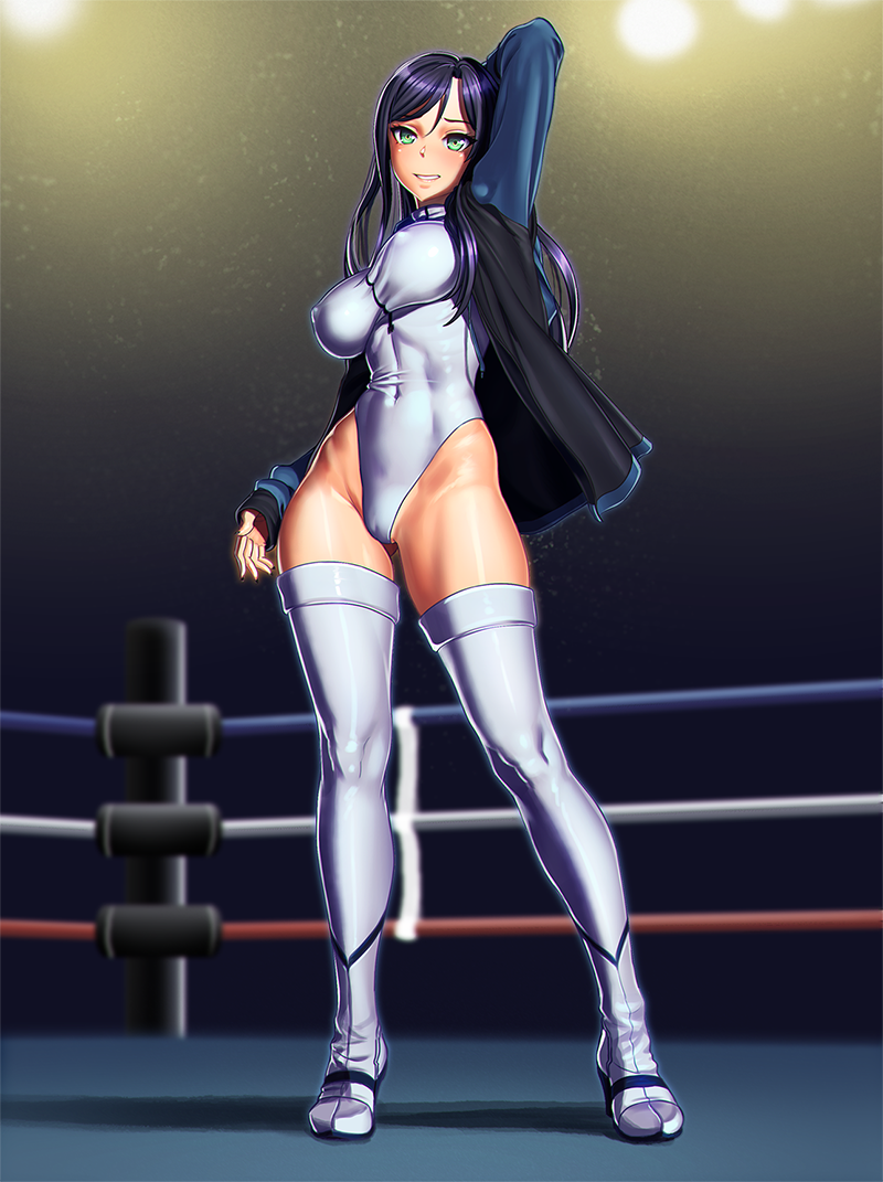 Reina Tsuzuki vs Beckett Tremblay: Pinfall Hentai Match Reina_main_outfit