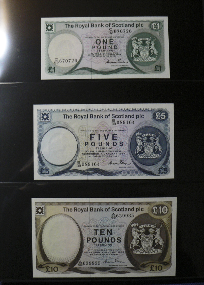 1 Libra  Royal Bank of Scotland,  1984  Rbssa