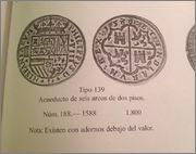 8 reales Felipe II 1588. Segovia (Real Ingenio). esta va dedicada a emiliano  Image