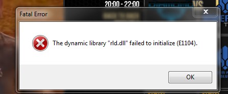 The dynamic library "rld.dll" failed to initialize (E1104) [SOLVED] Sims_4_Error