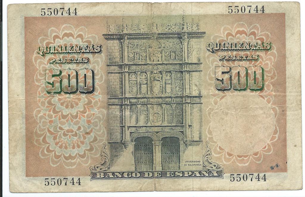 500 pesetas de 1946 Image