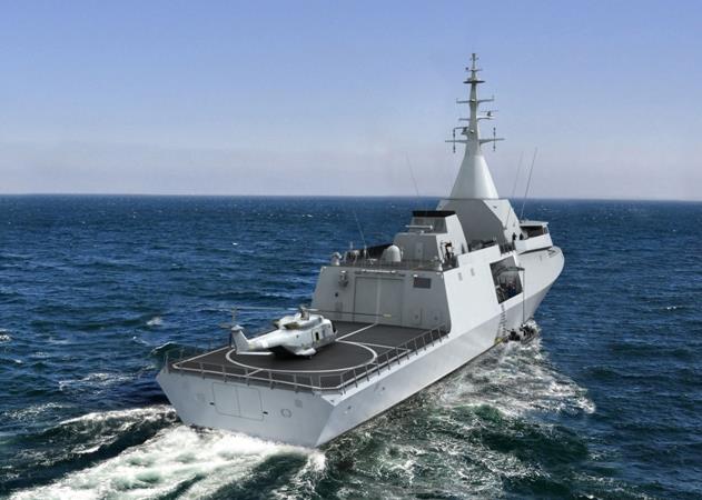 México interesado en fragatas FREMM o corvetas GOWIND - Página 3 Egyptian_Navys_First_GOWIND_Corvette_Launched