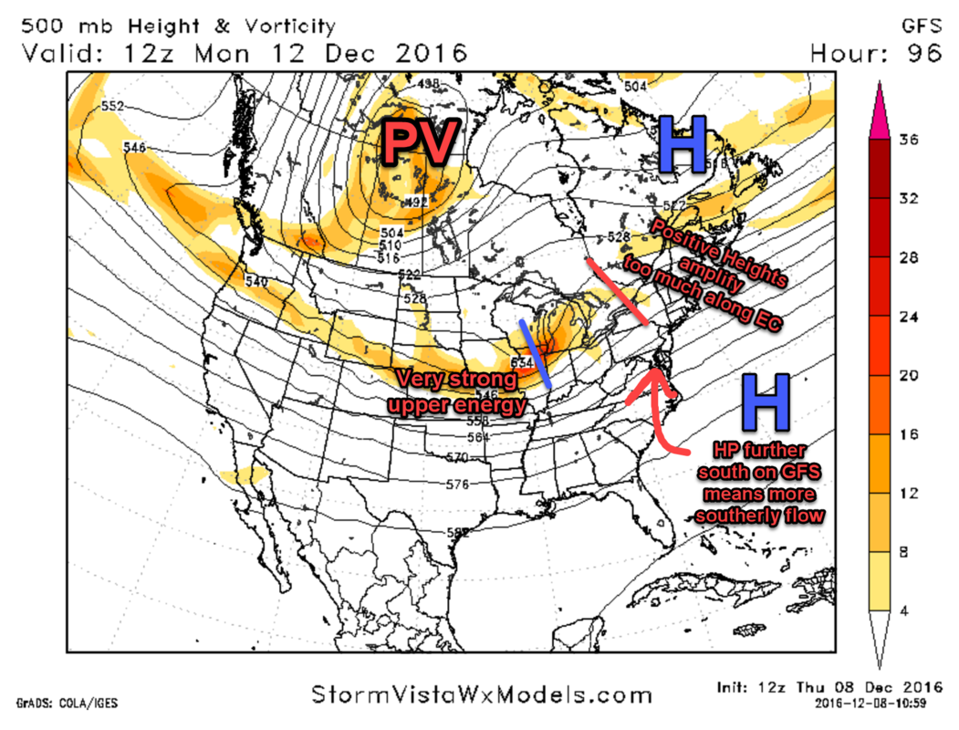 Monday 12/12 Storm Update #1 GFS_7am_Monday