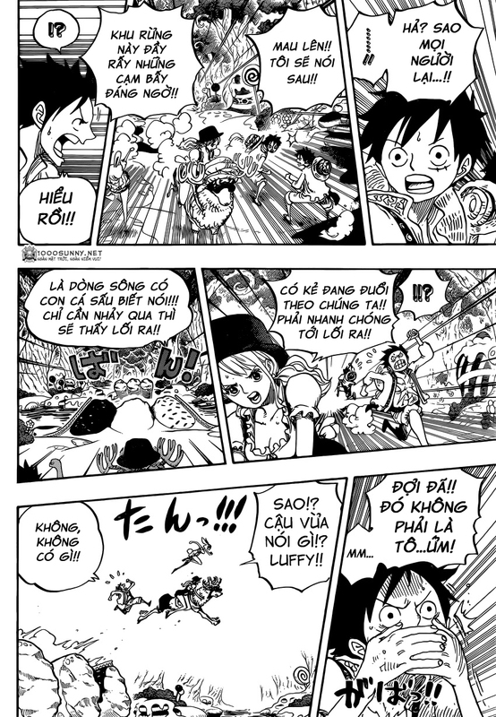 One Piece Chapter 831: Cuộc thám hiểm trong khu rừng kỳ lạ. 006