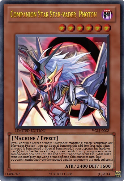 Vanguard to Yugioh Card Project - Liberator, Revenger, Celestial and Star-vader Sets by dye2556 (update 20/4/2014) Companion_Star_Star_vader_Photon