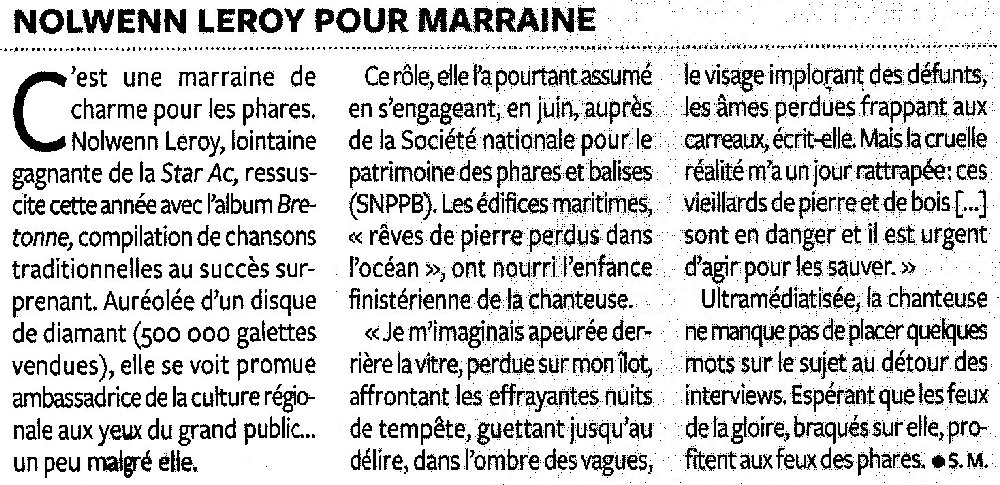 2011-07-27 : Nolwenn Leroy pour Marraine - L'Express 2011_07_27_express_01