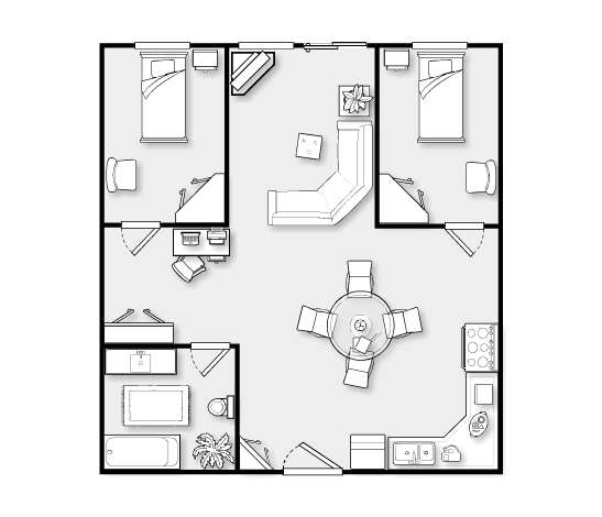 Maps & Floor Plans  2bedapt