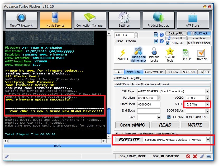 :توضيح:samsung i9300 emmc pinout with color code Image