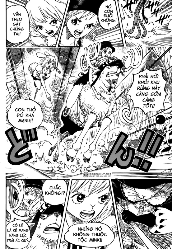 One Piece Chapter 831: Cuộc thám hiểm trong khu rừng kỳ lạ. 002