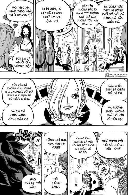 One Piece Chapter 831: Cuộc thám hiểm trong khu rừng kỳ lạ. 015