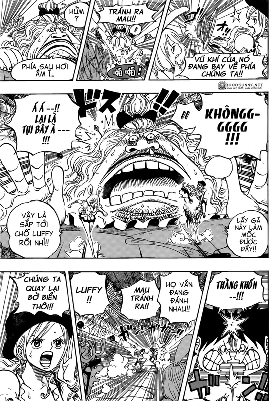 One Piece Chapter 831: Cuộc thám hiểm trong khu rừng kỳ lạ. 005