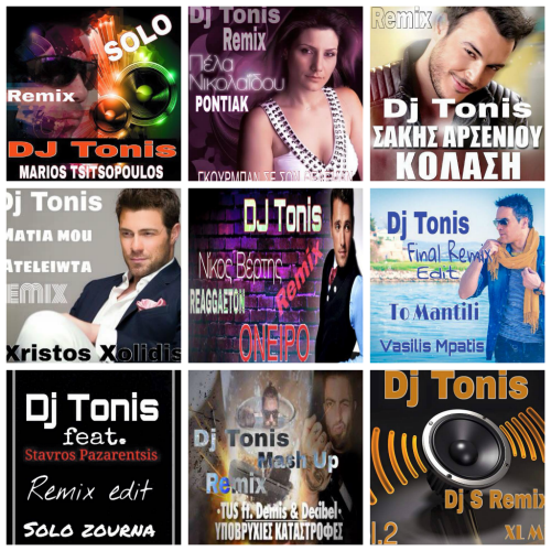 NON STOP MIX COLLECTION - Dj TONIS [04/2015] Front