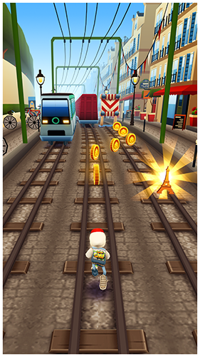 الاصدار الجديد من لعبه المغامرات الشهيرة Subway Surfers Paris v1.26.0 Image