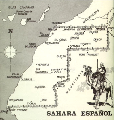 RECUERDOS SAHARIANOS 1975/76 Sahara_espac3b1ol