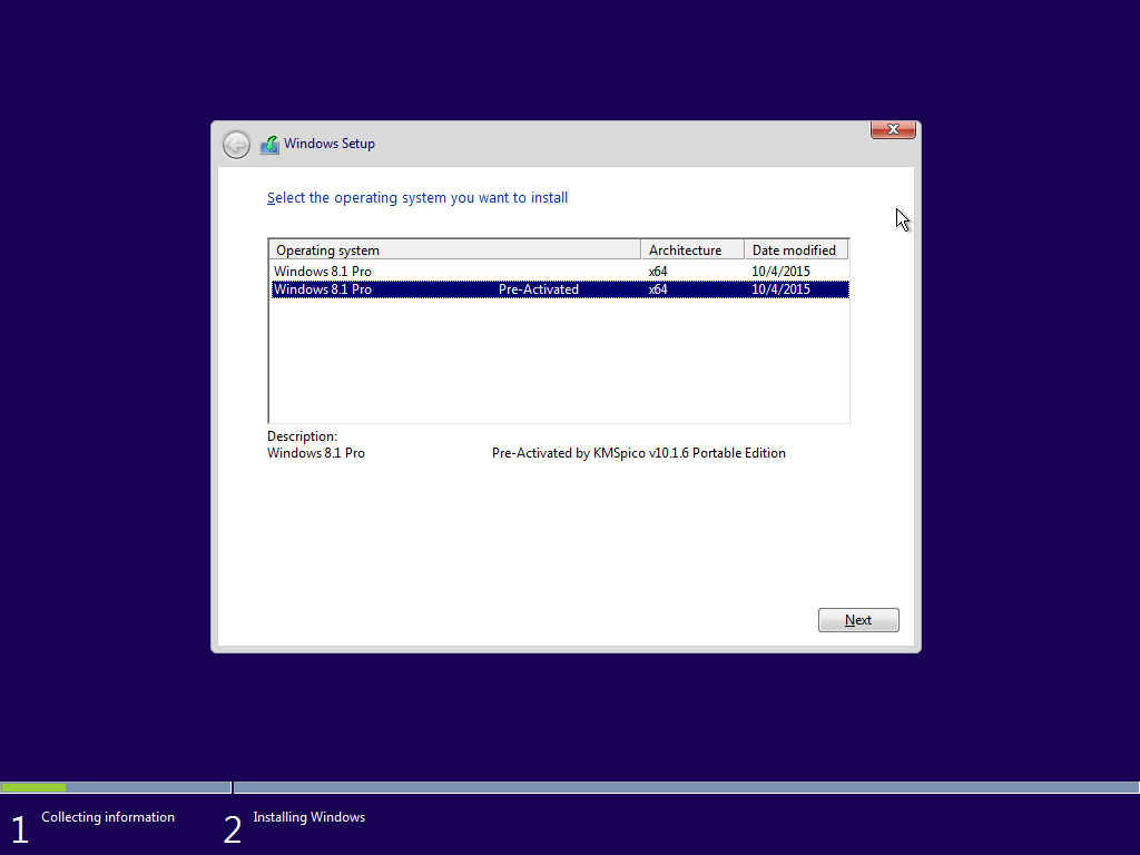 [Win] Windows 8.1 Pro VL X64 Pre-Activated en-US Oct 2015 {Generation2} 001