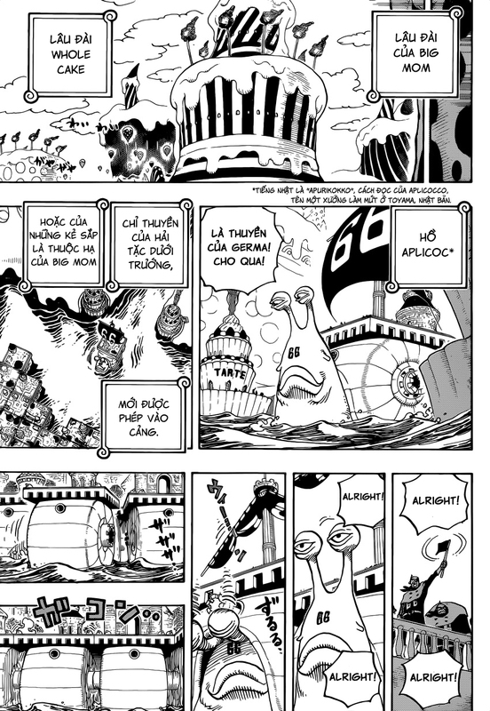 One Piece Chapter 831: Cuộc thám hiểm trong khu rừng kỳ lạ. 011