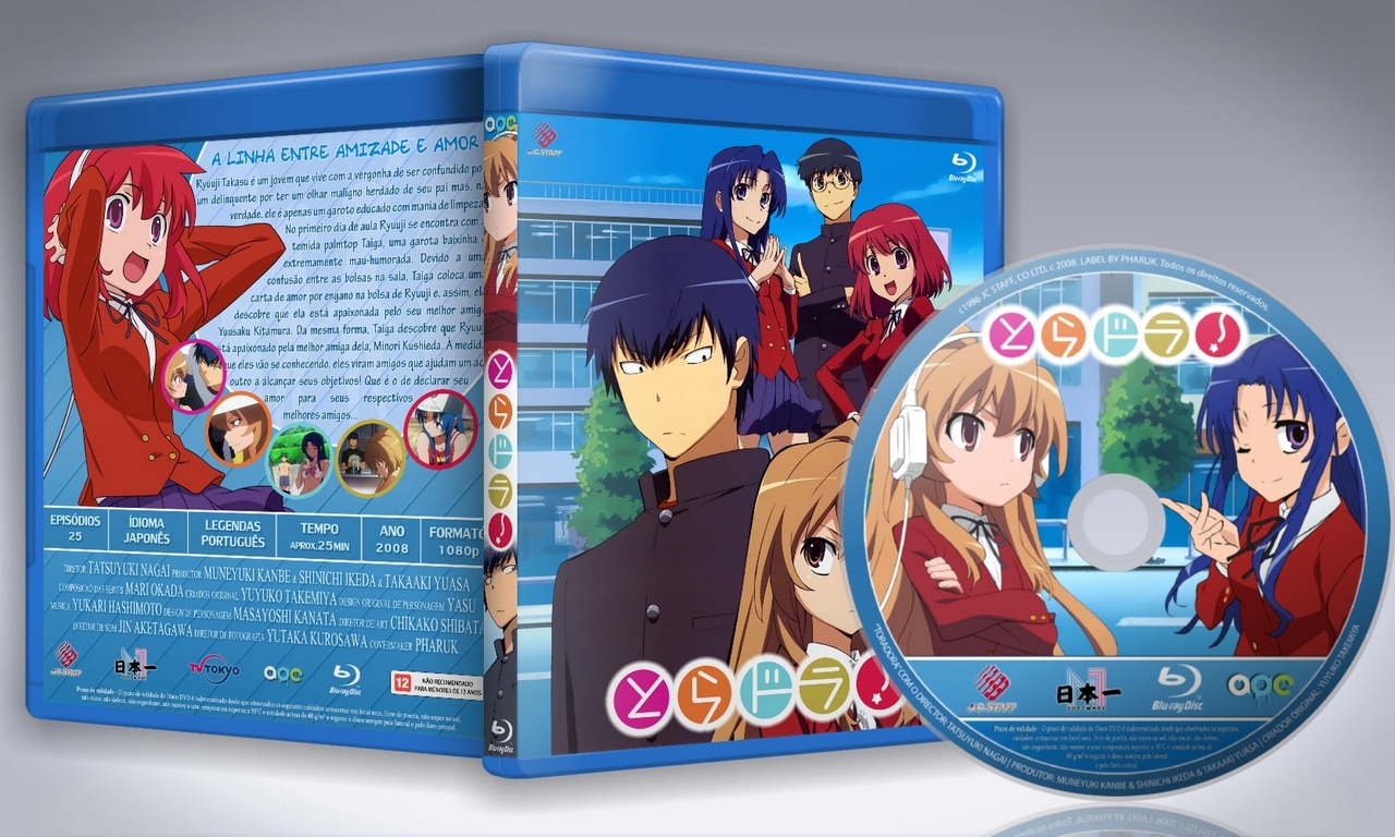 Toradora (Cover+Label) Toradora