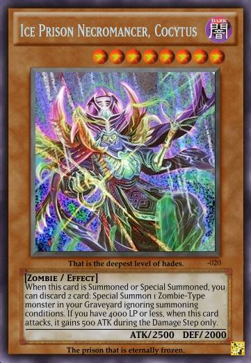 Vanguard to Yugioh Card Project - Liberator, Revenger, Celestial and Star-vader Sets by dye2556 (update 20/4/2014) Ice_Prison_Necromancer_Cocytus