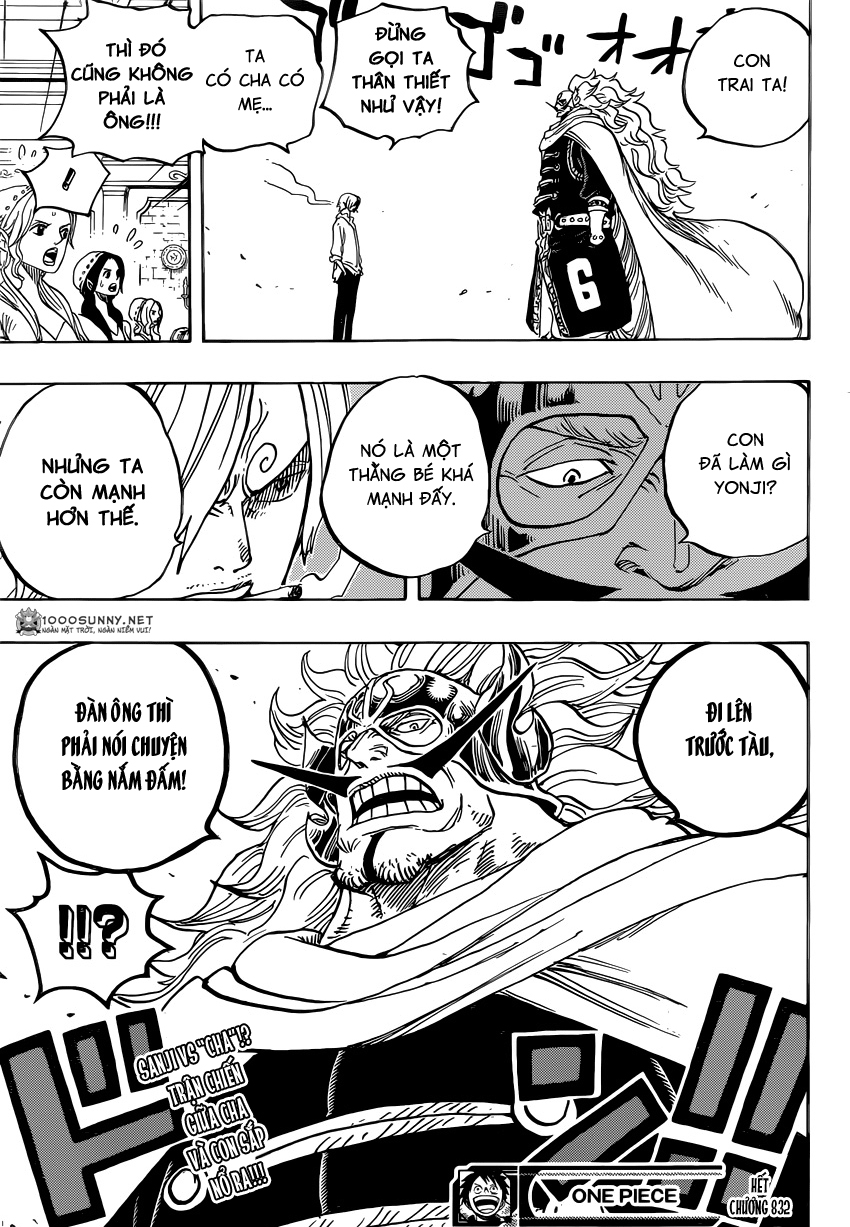 One Piece Chapter 832: Vương quốc Germa 017