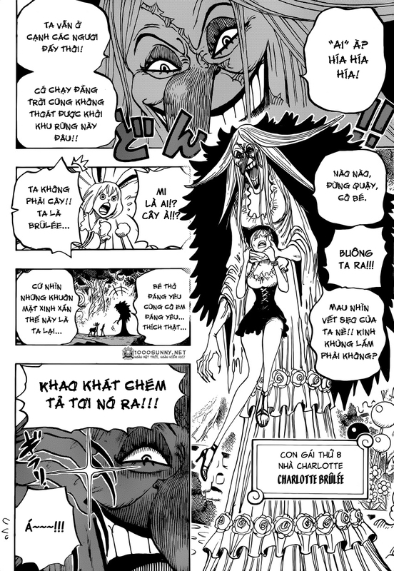 One Piece Chapter 831: Cuộc thám hiểm trong khu rừng kỳ lạ. 010