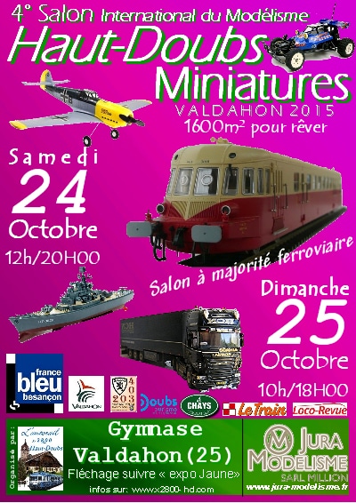 [25 - Valdahon] - Haut-Doubs Miniatures 24-25 Octobre 2015 HDM2015