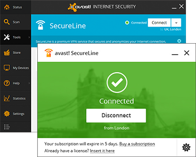 برنامج لتصفح الانترنت بسرية وفتح المواقع المحجوبة Avast! SecureLine VPN 1.0.24.0 Sl_screenshot_connected