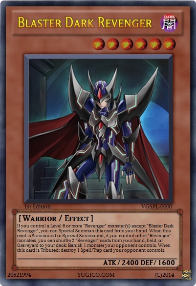 Vanguard to Yugioh Card Project - Liberator, Revenger, Celestial and Star-vader Sets by dye2556 (update 20/4/2014) Blaster_Dark_Revenger