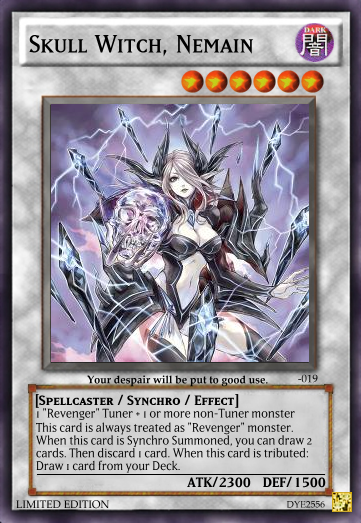 Vanguard to Yugioh Card Project - Liberator, Revenger, Celestial and Star-vader Sets by dye2556 (update 20/4/2014) Skull_Witch_Nemain