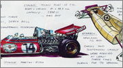 Design cars formula 1 various  - Page 2 1972tecno