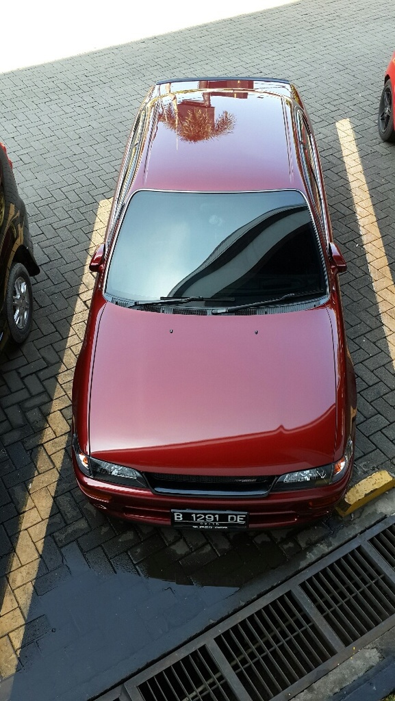 1995 Toyota Corolla AE101 Emerald Red Metallic 20140622_094801_resized_6
