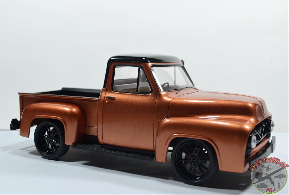 Ford F100 1955 Monogram 1/25 DSC_0389