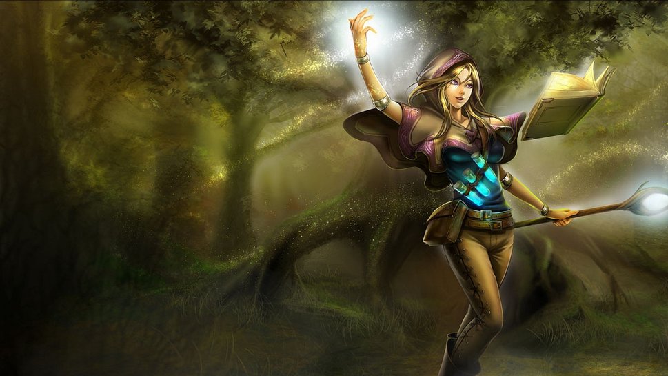 Siempre Libre & Glitters y Gifs Animados Nº298 161791__art-league-of-legends-fairy-magic-stick-book-forest_p