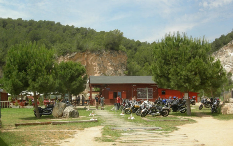 ALMUERZO: Primero del año. Parque N. del Garraf. 04.01.2020 Cantera1