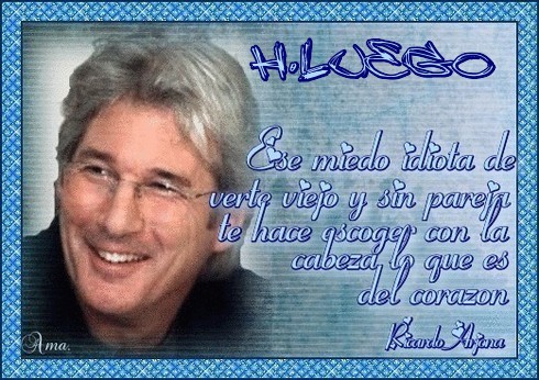 Richard Gere , con Frase Hasta_luego