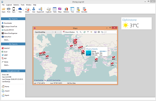 Diving Log v6.0.12 Multilingual Divinglog60
