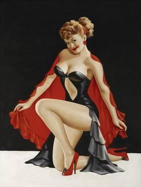 Siempre Libre & Glitters y Gifs Animados Nº302 - Página 49 Peter-driben-mid-century-pin-ups-magazine-cover-little-red-cape_