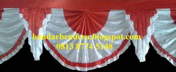 Jual Bendera Merah Putih, Umbul umbul, Baground Dakota