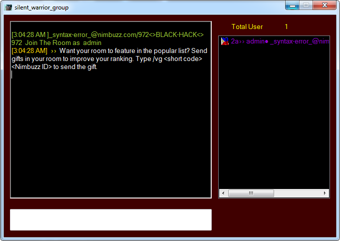 SWG MAIK NEW EDITION CHAT PRO 2013 AFTER ROOM CAPTCHA UPDATE... Image