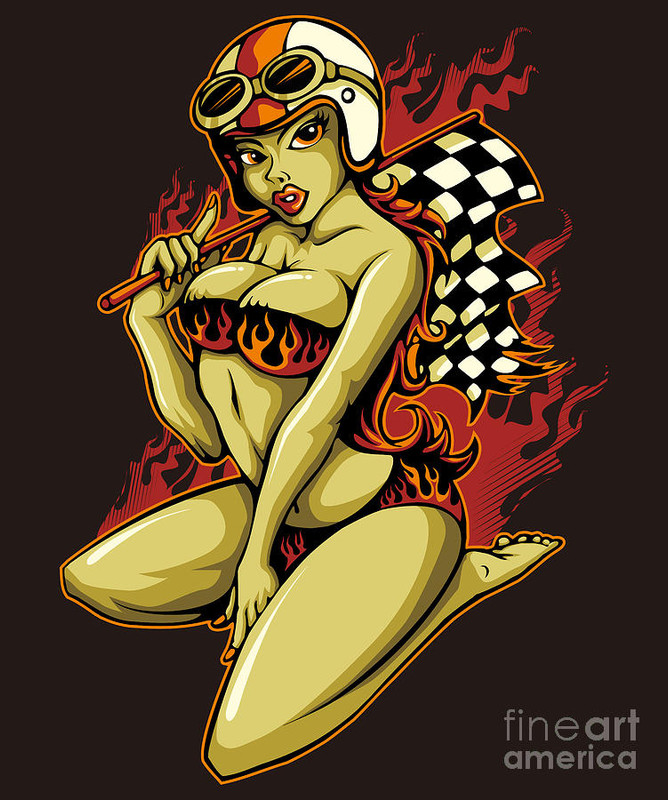 Siempre Libre & Glitters y Gifs Animados Nº302 - Página 49 Hot-pin-up-girl-with-racing-flag-fatline