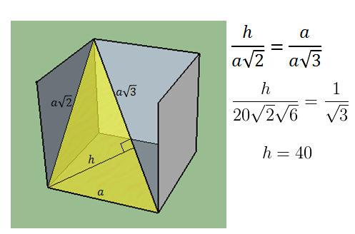 Geometria espacial - CUBO  Aten_o