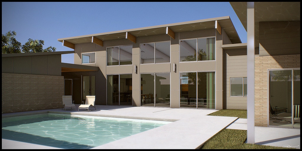 É possível, exportar do SketchUp, para o 3DSMax? Piscina_da_casa