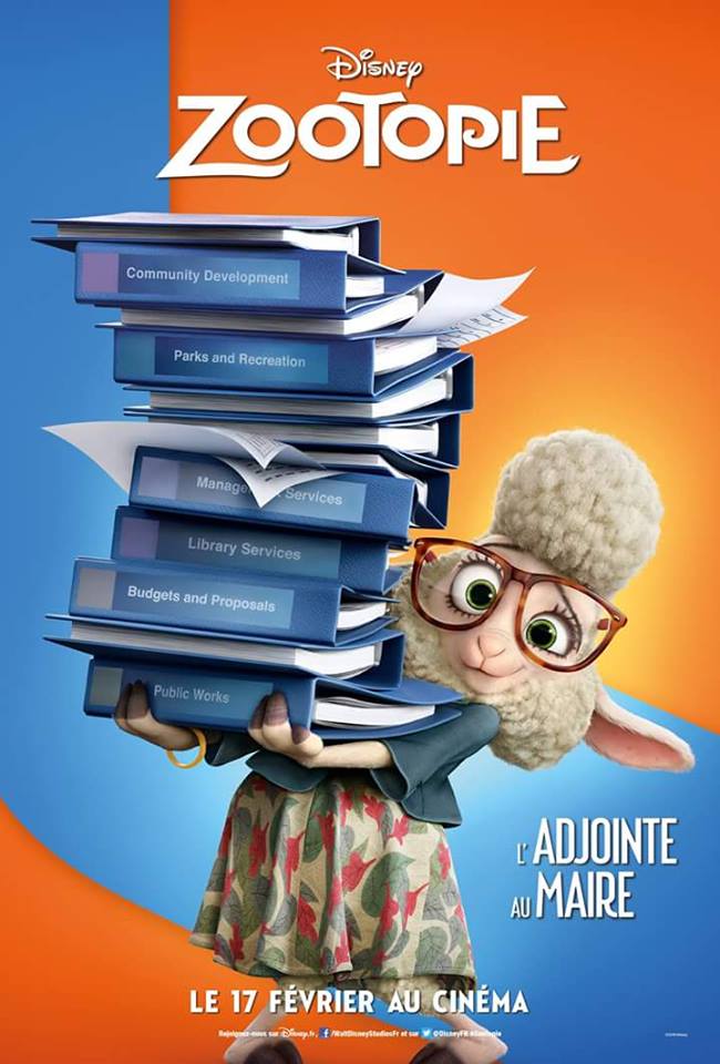 Zootopia  (Walt Disney Animation Studios)  17 Février 2016  - Page 2 12651026_10156498594560615_8797524690687519692_n