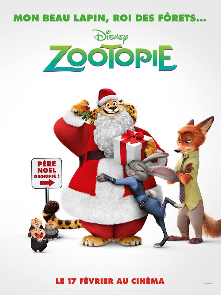 Zootopia  (Walt Disney Animation Studios)  17 Février 2016  12373223_1257993607560828_8903970180258646715_n