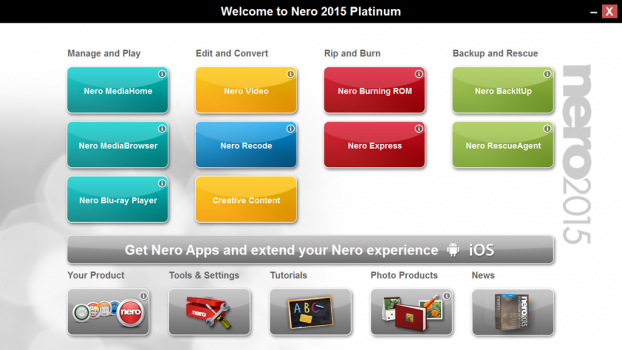 ╝◄عملاق الحرق فى نسخته الاخيرة Nero 2015 Platinum 16.0.02900 Full مفعلة تلقائيا Nero_2015_Platinum_Launcher_fb1209746037dc5113d6