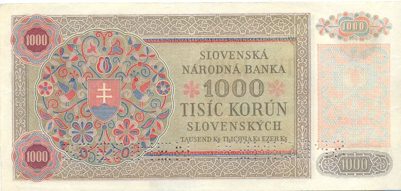 1000 Korun Eslovaquia, 1940.  1000_korum0002