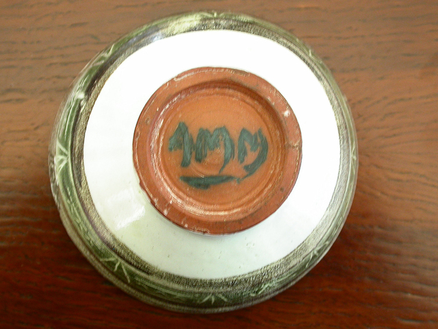 Painted Earthenware (Tea?) Bowl.  Image