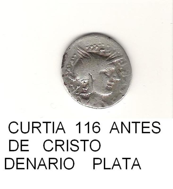 Denario republicano gens Curtia - H.A. Seaby Curtia 2 REPUBLICA_ROMANA_2