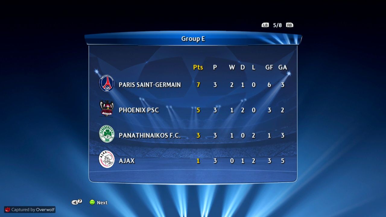 GM16 LOSC Lille - Fireland Ice Bears, GM17 Phoenix PSC - Ajax Pro_Evolution_Soccer_2013_12_09_2014_21_44_58