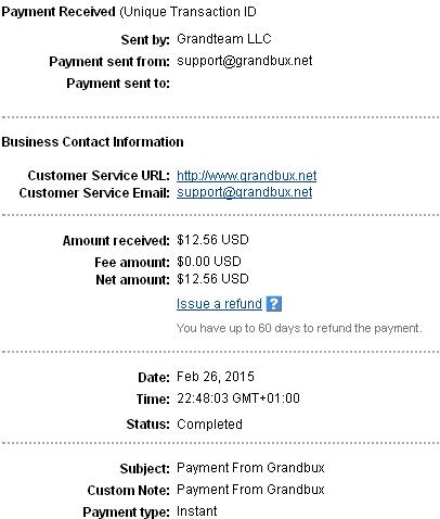 Grandbux - grandbux.net Grandbuxpayment